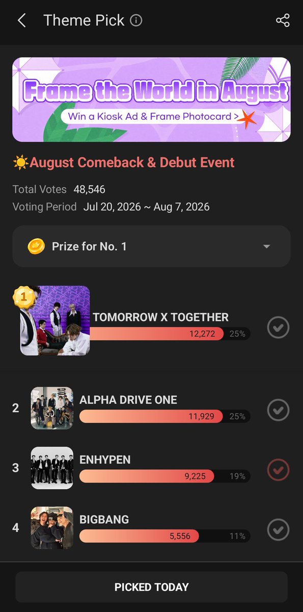 jjong_operatorr's tweet photo. If we won the duckad one which wasn't easy at all so im sure we can also win this too! 🥹🙏🏻

Lets focus on choeaedol poll next, this don't even need hearts just 2 free votes daily! Just 8 days are left so I hope everyone will start voting! 🫡🔥

Also keep collecting on every app! https://t.co/ay4rOi9TVU
