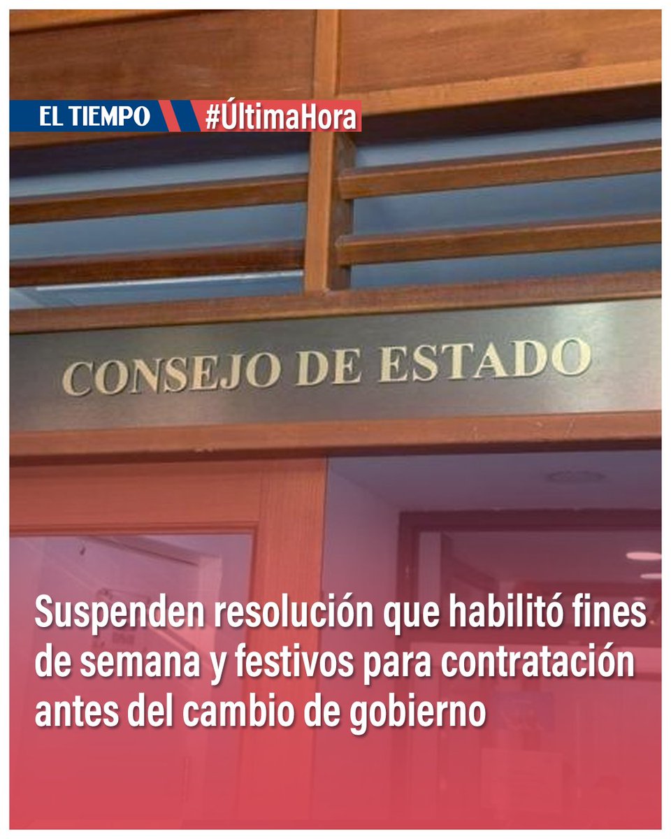 EL TIEMPO tweet media