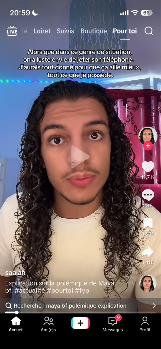 EeeKayze's tweet photo. Le pote de Maya qui retourne sa veste comme par hasard je pense qu’il a été menacé très louche cette histoire #mayabf https://t.co/tL3zZyhltA