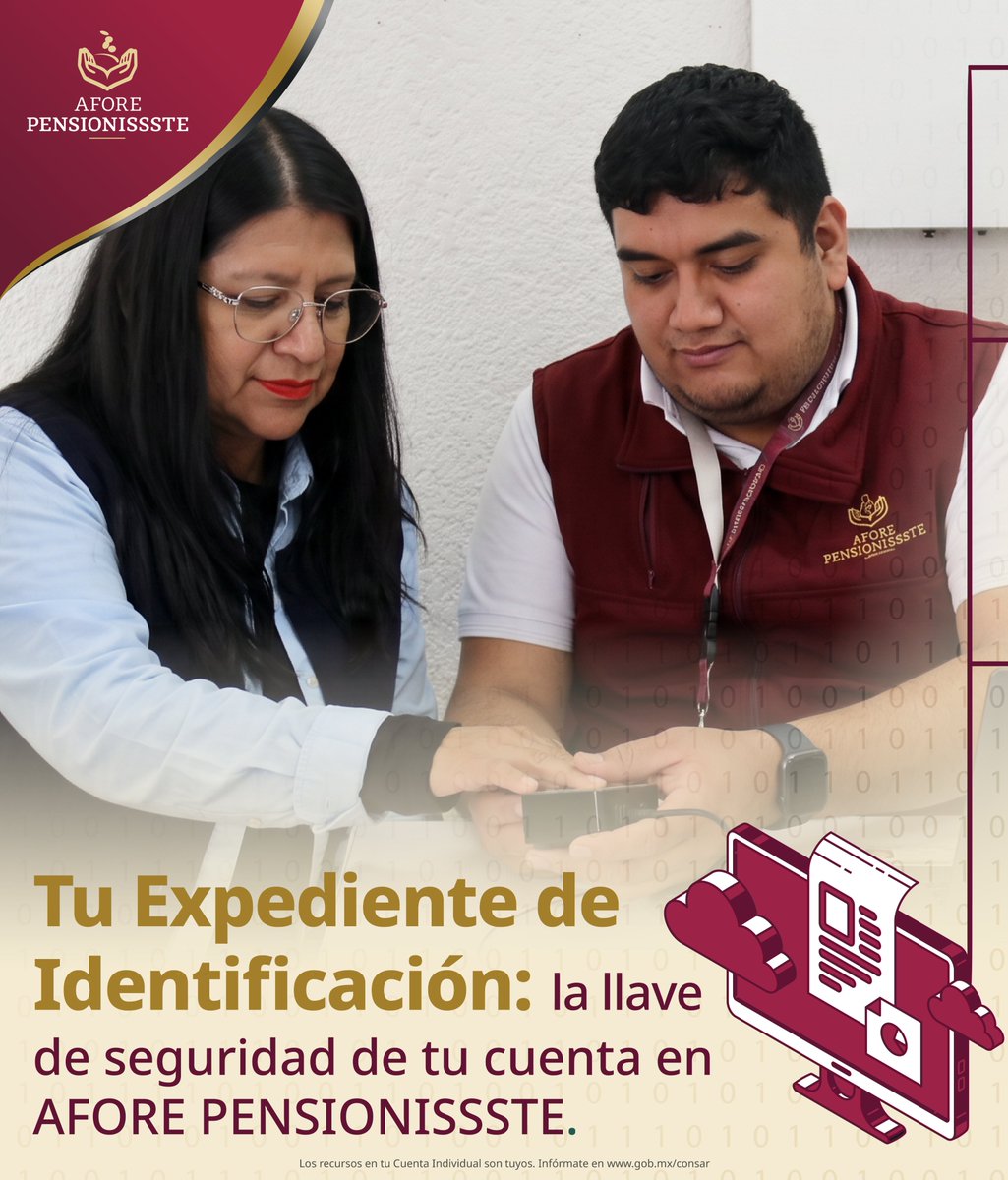 PENSIONISSSTE_'s tweet photo. 📂 ¿Aún no has actualizado tu Expediente de Identificación?

🏖️ Aprovecha tus vacaciones para realizar este trámite y mantener protegida tu Cuenta Individual.

🕗 Te esperamos de lunes a viernes, de 8:00 a 18:00 h.

🔗 Conoce más aquí: https://t.co/4yuUNQvRj3

#YoTeExplico #AFOREPENSIONISSSTE