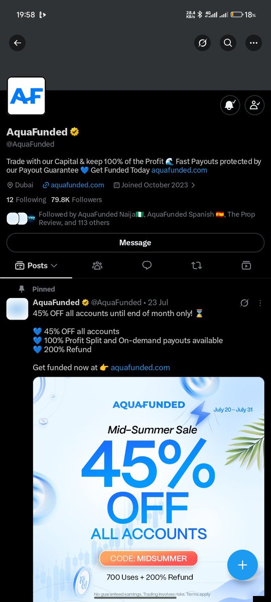 Ray_M602's tweet photo. @LiquidityHuntaa @AquaFunded @shepherd__fx @LewisAquaFunded @oshoktrader All done boss 👍✅
@E30720Oluseye 
@TheJonaidKhanFX 
@FVGfxGO 
@EmanpipsHunter https://t.co/os8lMf67F3