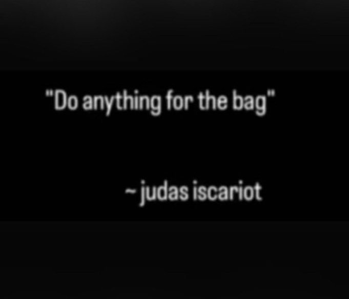 MrMemes_42's tweet photo. Take Judas Words Seriously 🧏🏾‍♂️ https://t.co/M98qgvxEzk