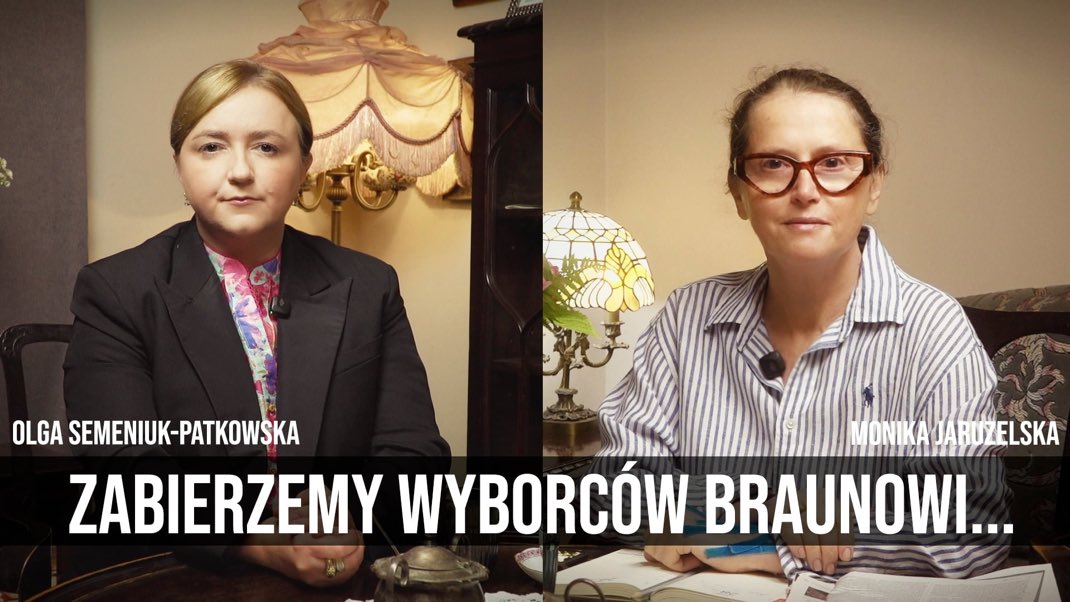 1972tomek's tweet photo. No to już wiecie kto „zabierze wyborców Braunowi”. https://t.co/B0uMcrYHkf