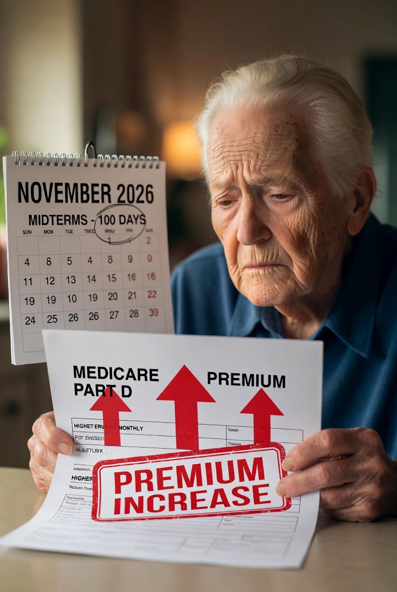 mjfree's tweet photo. 95 days until the midterms and Republicans just handed Democrats a fresh Medicare attack line. 

Ending the Medicare premium stabilization so older Americans pay more for their drugs in 2027 is not subtle. It's cruel AF.

Voters with parents and grandparents notice this stuff. and will remember this November that #RepublicansCutHealthcare