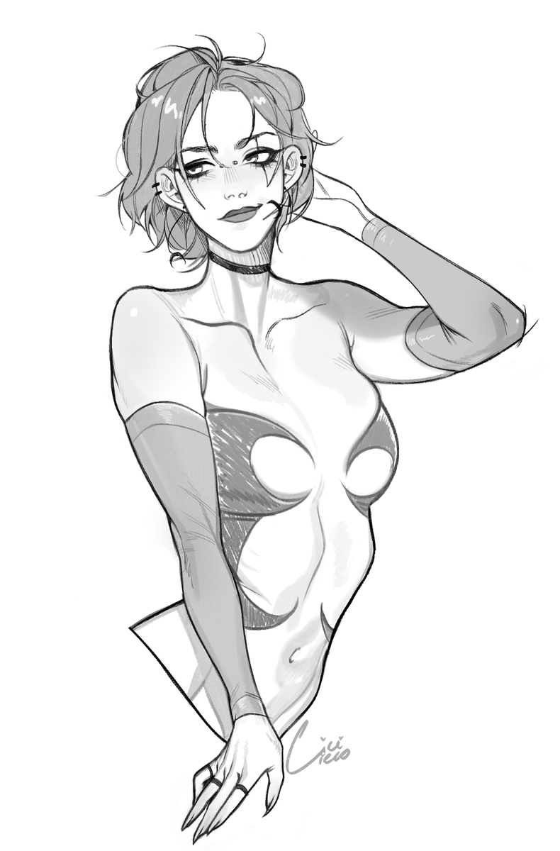 ArtzCici's tweet photo. quick sketch a while agooo https://t.co/XGwVWi48Qk