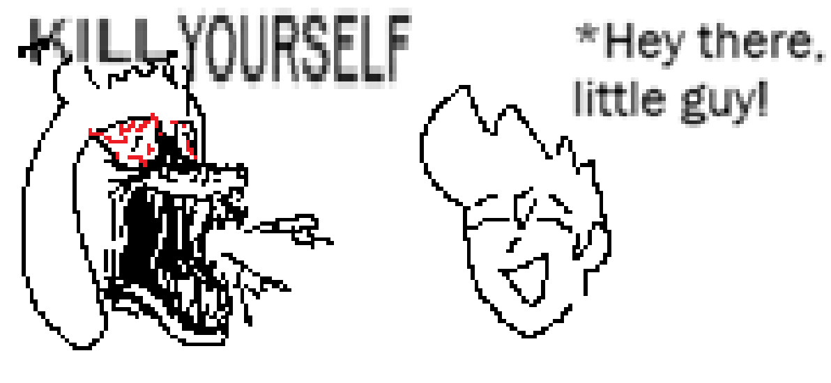 LemonadeBraids's tweet photo. i think this happened once or twice #deltarune https://t.co/HvRk2W1R2h