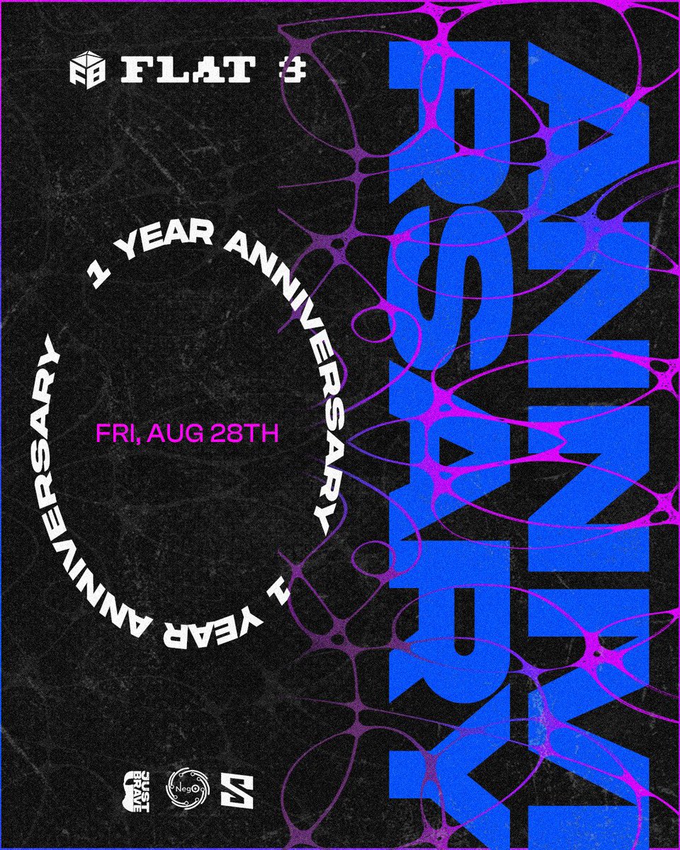 flat8hq's tweet photo. ONE YEAR AGO...
A ROOM BECAME A MOVEMENT.
A CROWD BECAME A COMMUNITY.
NOW...
WE RETURN.
With FLAT 8’s one year anniversary one the 28th of August are you ready? !! 

https://t.co/Oc3ExvItq8 https://t.co/r07PJcWdJK