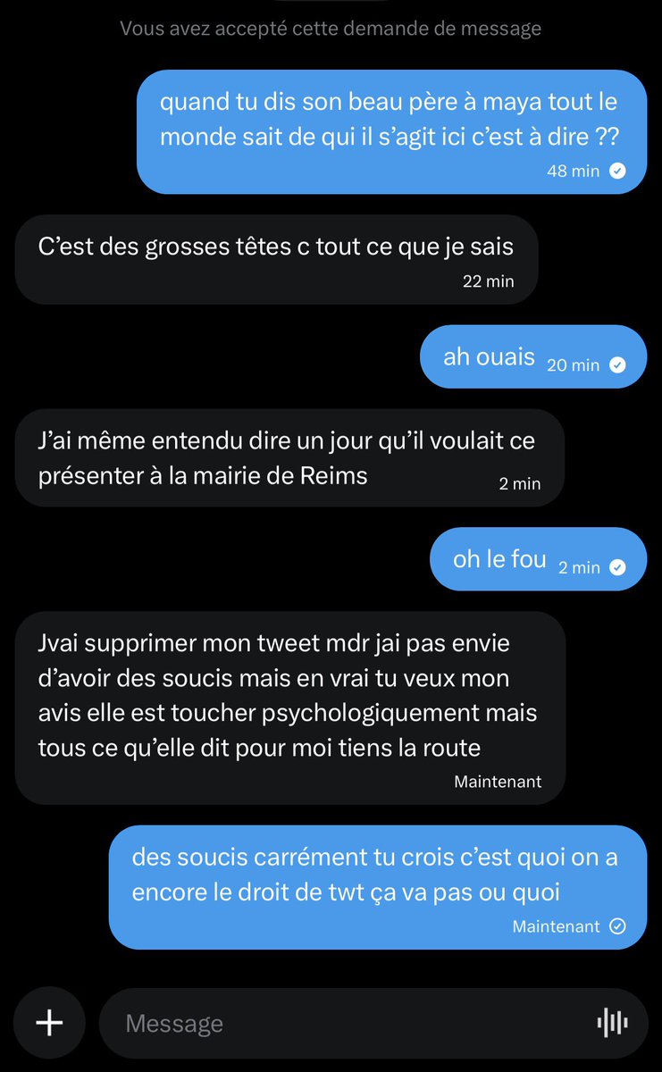 saynaimk's tweet photo. pk les gens de reims ils ont peur de mustafa comme ça ? #mayabf https://t.co/3zoxH3gAfH