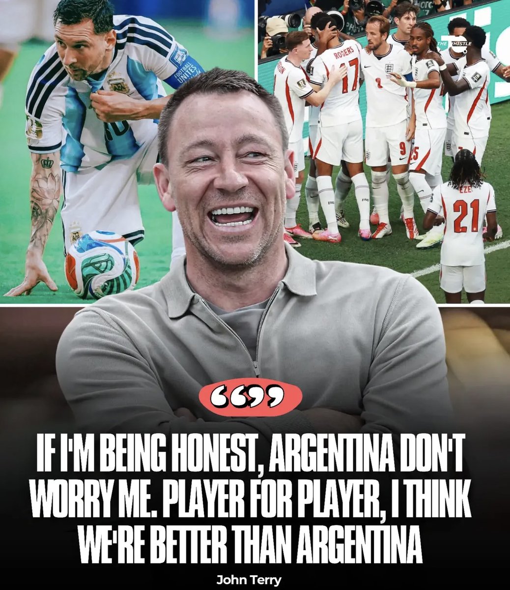 fcbmessiaddict's tweet photo. Before Argentina vs England, they were talking like the game was already over. “Put Messi to sleep.” “We’re better player for player.” “We’ll score at least two.”

Then the whistle blew… and they got a football lesson. 🇦🇷😂 https://t.co/jMSjEgdJFD