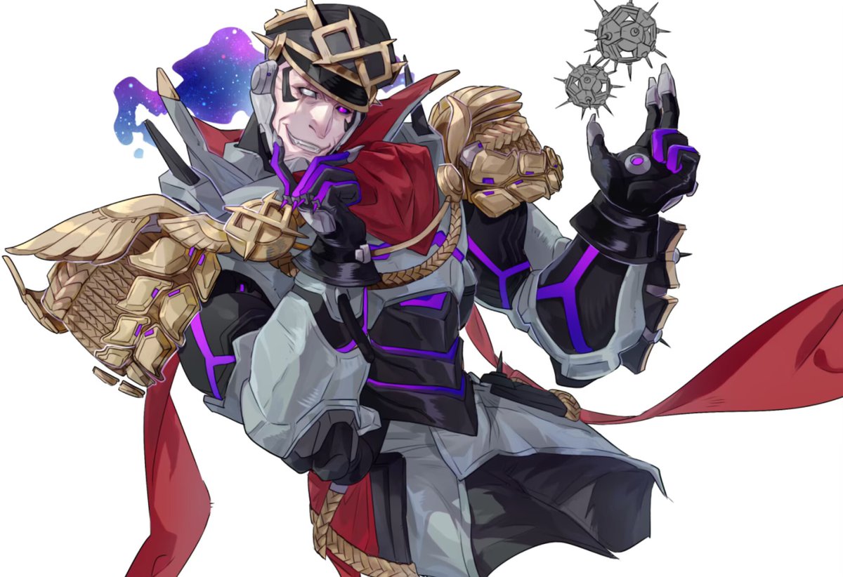SEABURY0629's tweet photo. 画了皇帝，太邪恶了好喜欢😊😊#Sigma
 #overwatch #OverwatchFanart https://t.co/gKMlZKBIW3