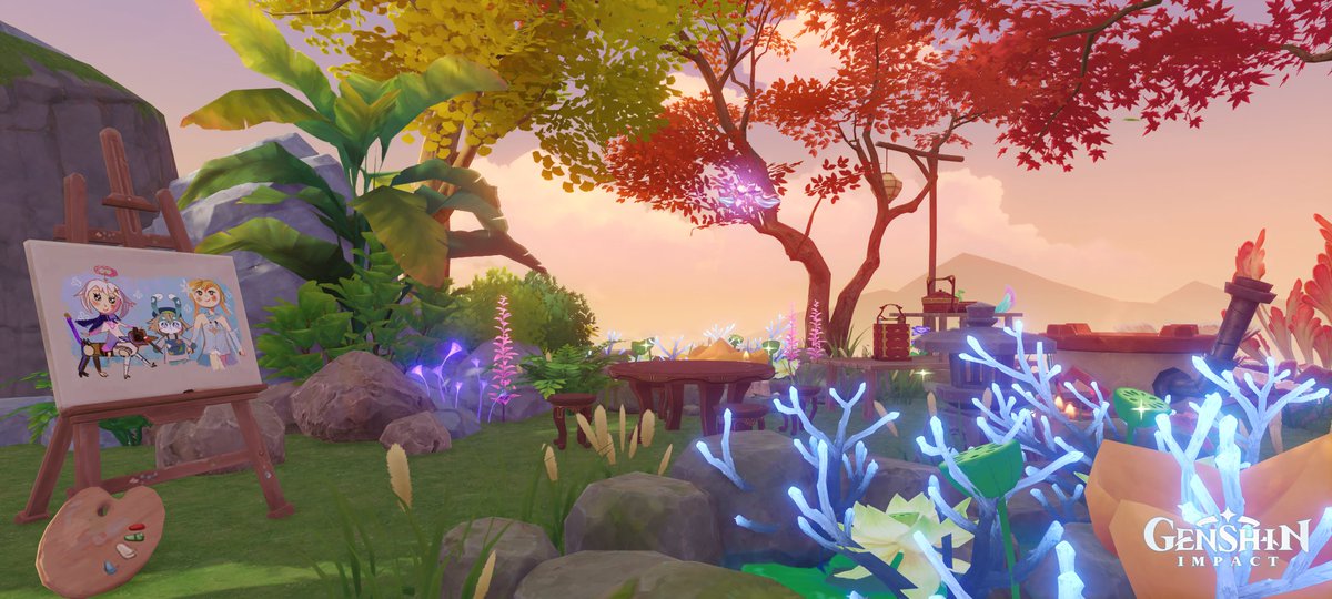 Mendel_411's tweet photo. I'm back with my oldest garden ✨ It's a colorful mess!
#塵歌壺 #sereniteapot #GenshinImpact #原神 https://t.co/dhS18TOc4H