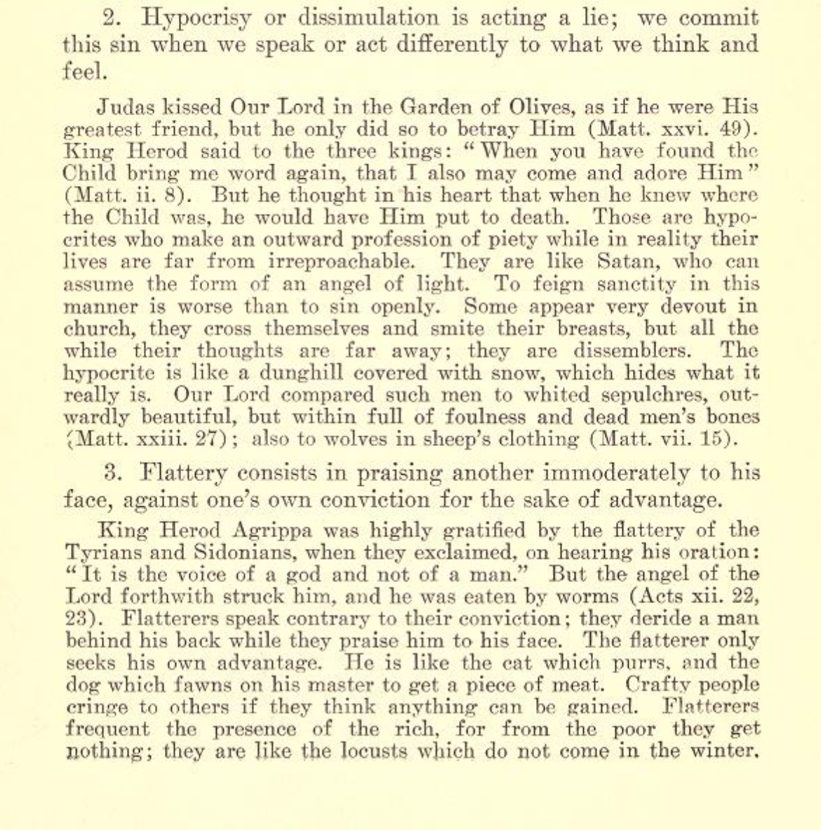 MyIvy53's tweet photo. On the 8th commandment (against untruthfulness) from Fr Spirago’s “The Catechism Explained” https://t.co/rk3rKgRSv9