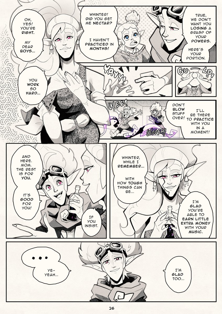 TamarinFrog's tweet photo. Bottled Up | Chapter 1 : Alive Again | Pages 23-28 + End (1/2)

We finally properly meet our protagonist. And his family. https://t.co/6aLwUdKvNj