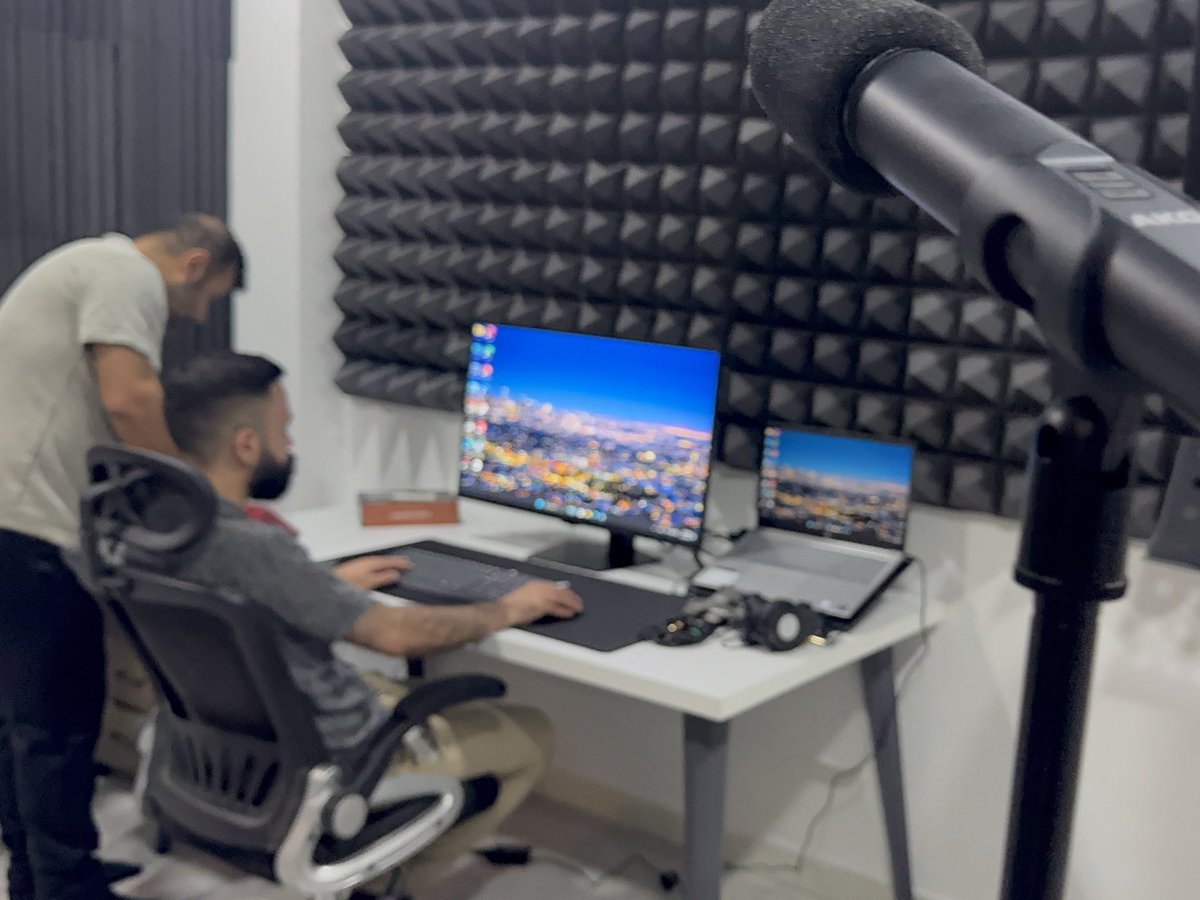 BetKanu's tweet photo. A major milestone for BET KANU! 🎉

With the generous support of the Assyrian Foundation of America and Assyrians Without Borders, we have opened BET KANU’s first-ever recording studio in Duhok, Iraq!  ❤️

@assyrianswb @AssyrianFDN 

#BETKANU #Surayt #Surit #Syriac #KidsSongs https://t.co/kbNszPgxuX