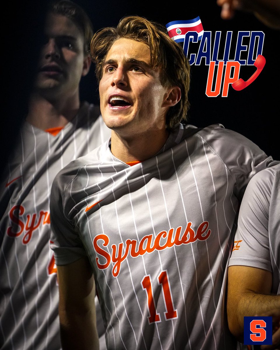CuseMSOC's tweet photo. 𝐂𝐀𝐋𝐋𝐄𝐃 𝐔𝐏 ☎️

Congratulations to our guy Bryson for earning the call up to represent Costa Rica in the 2026 Central American and Caribbean Games! 

ℹ️: https://t.co/Uf5Y3ewCn7 https://t.co/PxQiMcIcA6