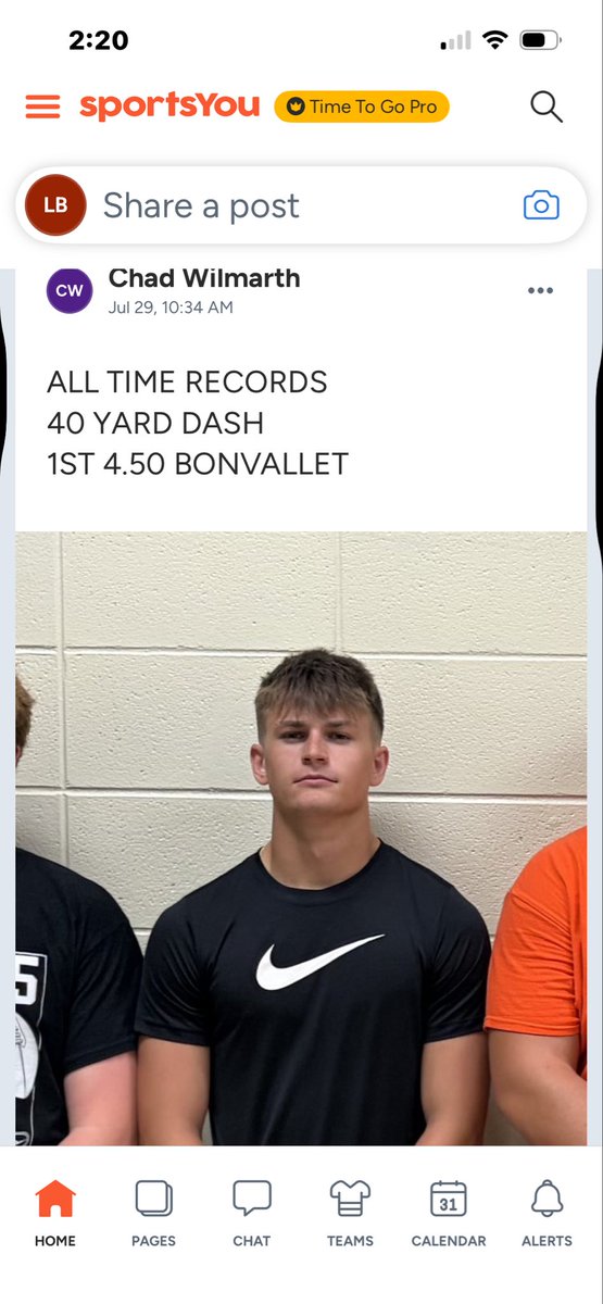 LandonB2028's tweet photo. Ended summer lifting off with an all time record at Byron high school in the 40 with a 4.50. Along with that I also ran a personal best of a 4.03 in the pro agility. Big thanks to @consi61 for helping me put in the extra work this summer improving my speed and 40 start. @SeanConsidine37 @CoachSiwicki @Coach_Calt @sixstarfootball