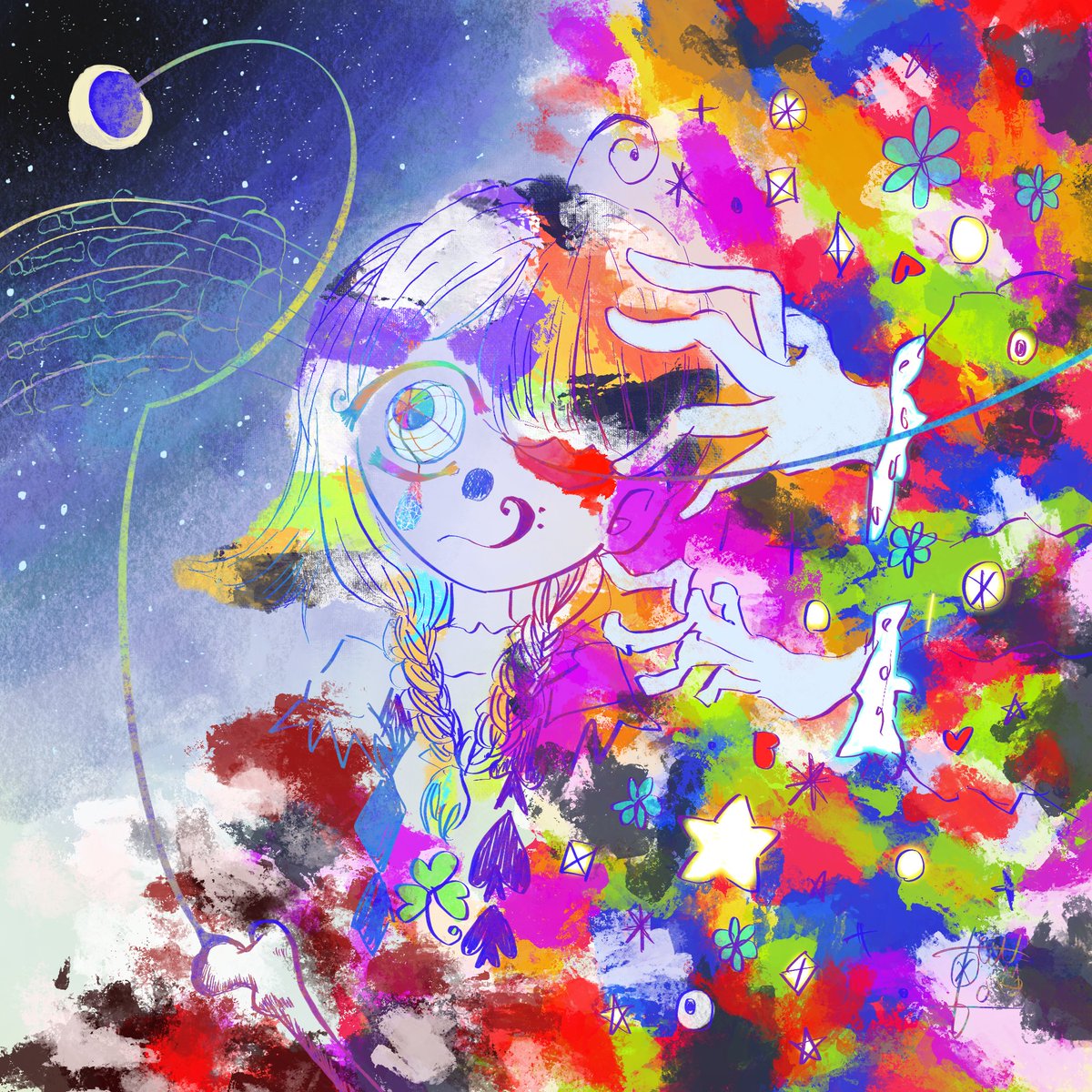 Oekakiima's tweet photo. 💫🌈
#イラスト
#oc
#illustration https://t.co/mnXsgtvlkJ