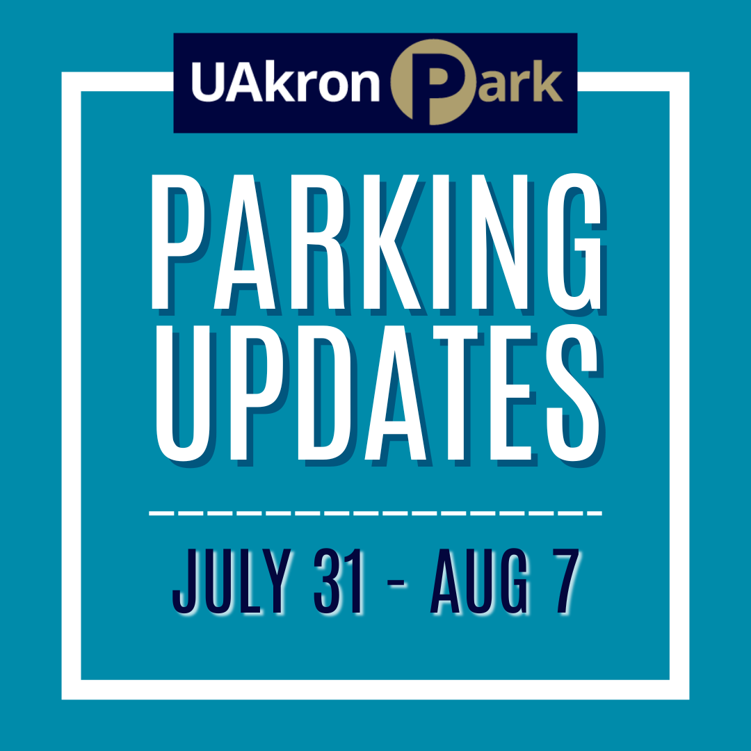 UAkronPark's tweet photo. This week's Campus Parking News includes:
🎟️ Permits go on sale August 1
🥁 Bluecoats event parking impacts begin July 31
🚧 Current maintenance updates across campus
📅 Additional parking reminders to help you plan ahead

Read the full newsletter:
🔗 ​https://t.co/TWD02eUt9e

Stay informed and plan ahead before you park!

#UAkronPark #UniversityOfAkron #CampusParking #Bluecoats #ParkingUpdates