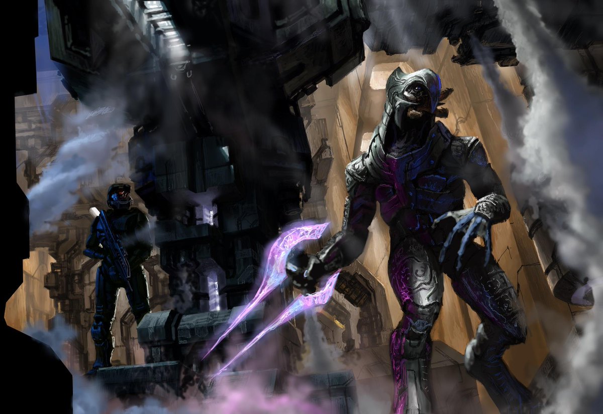 Bravetaco1's tweet photo. Even though the remakes are going to use infinites art style, I genuinely hope they cook, with the esthetic. https://t.co/iO9rgOEWn5