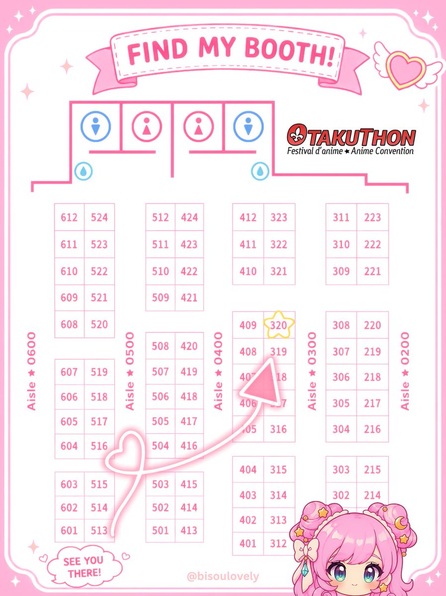 bisoulovely's tweet photo. We'll have a booth at Otakuthon 2026 Exhibition Hall #320❤️ https://t.co/mtoSrY0BEp