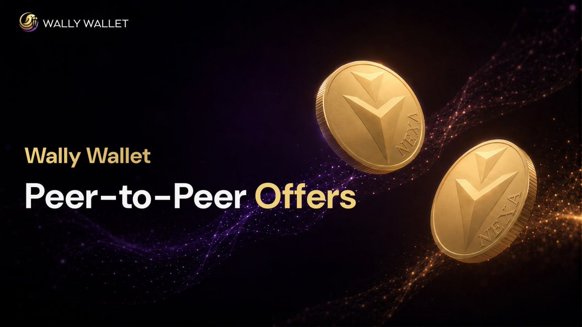 WallyWalletOrg's tweet photo. 🦭 Wally Wallet: Peer-to-Peer Offers

Wally Wallet has had a very special feature for quite some time, and it is time to review it. Peer-to-Peer trades now can be made directly in the Wally, exchanging Nexa coins for tokens or NFTs.

Read more:
https://t.co/4YPkA8FW7C https://t.co/YJ86gZrnwm