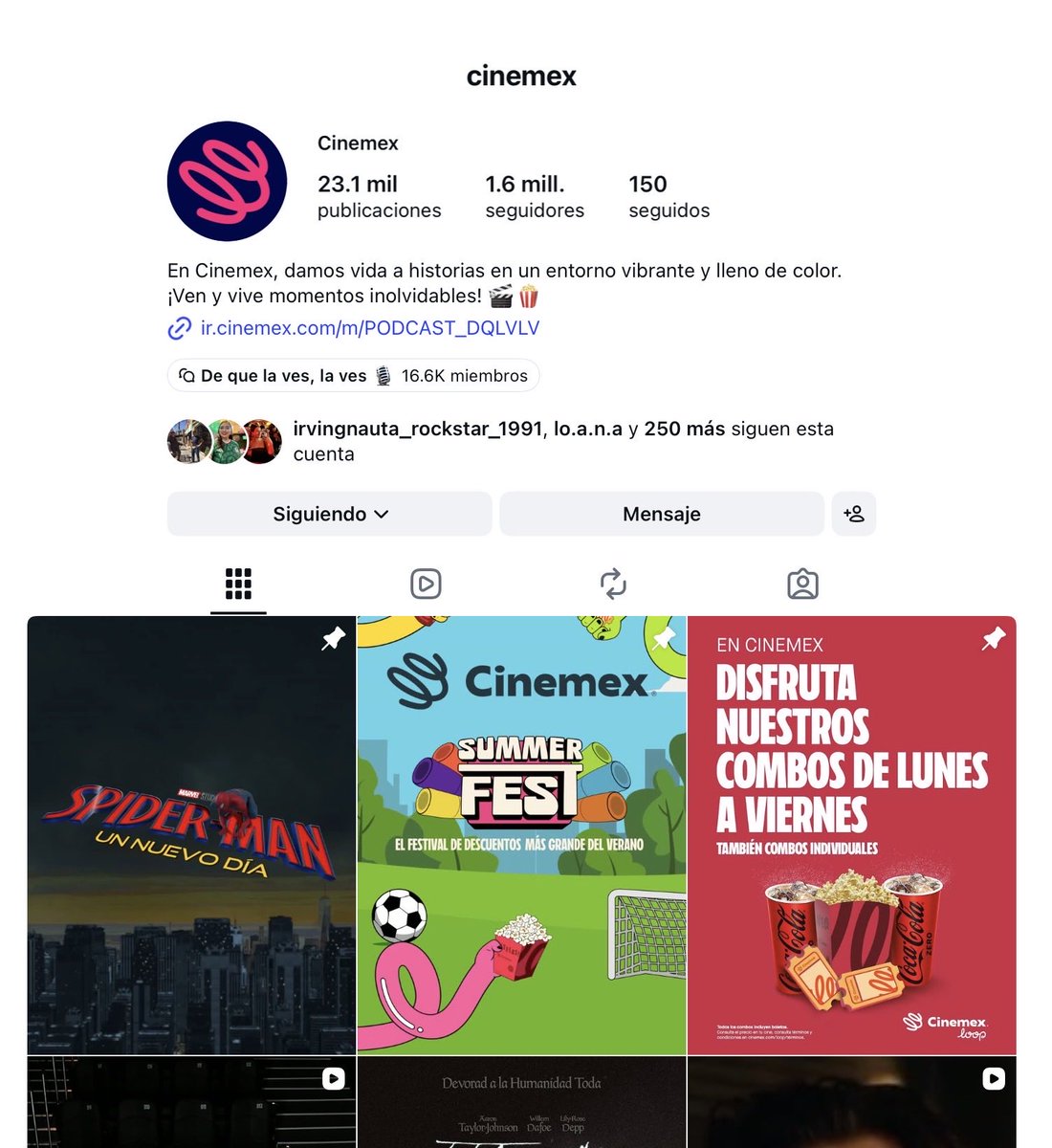 Egoberto's tweet photo. @Cinemex @IMAXLATAM https://t.co/wwVl0SmOEP