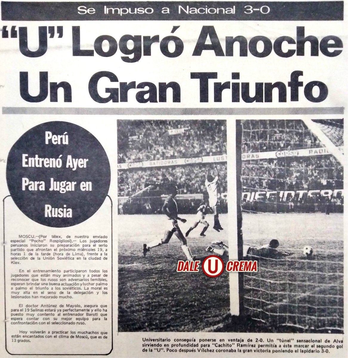 ukumaricrema's tweet photo. @Gatocontres @sondatos_noop ¿Sin eliminar a nadie?
En semifinales goleamos y eliminamos a Nacional de Uruguay, canpeón intercontinental vigente, y a Peñarol que era el equipo con más Libertadores hasta ese año.  
Hay otros que hicieron 0 puntos en la misma década. https://t.co/vh7HnzV2Di