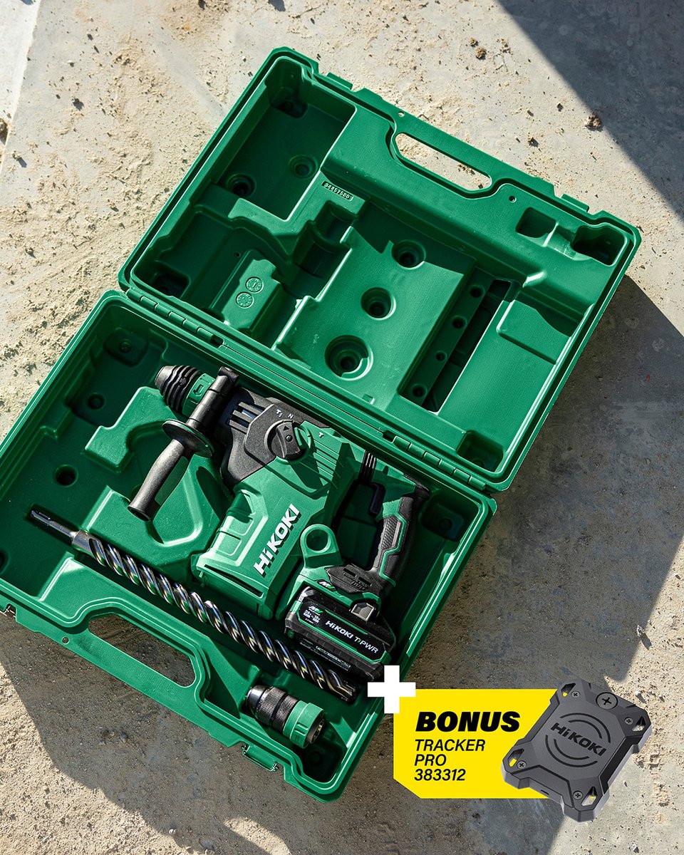 HiKOKITools_IT's tweet photo. 🔨 Robusto nella valigetta. Potente e intelligente nel lavoro. Acquista un martello HiKOKI DH3635DC / DH35PMC e ricevi in omaggio il Tracker Pro. Fissalo, connettilo, e localizza sempre il tuo utensile. Scopri di più: https://t.co/oY64Rh19aF
#HiKOKI #MAKEMOVEGO #tassellatori https://t.co/5CmJMdMq8t