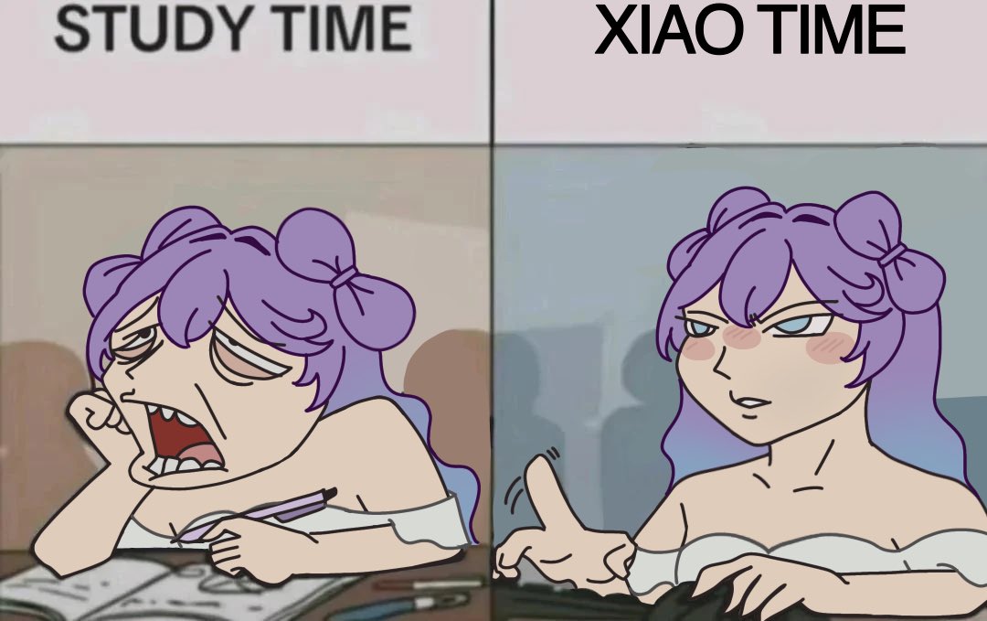 asti_luni's tweet photo. Biggest loser here bc everyone at school knows me as the girl who likes Xiao https://t.co/OPoH1XgUYh