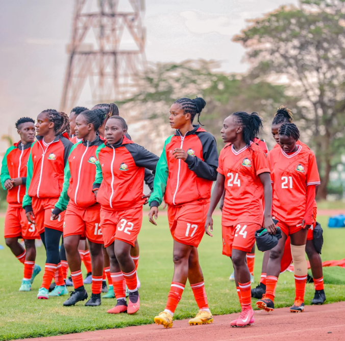 AshleySubira's tweet photo. The atmosphere inside the team camp in Rabat is focused and determined. Make sure your TV is tuned in and your voice is ready for kickoff. Turn your timeline green, red, and black and Stand with Harambee Starlets! #CheerForStarlets https://t.co/4x4T5jPXuy