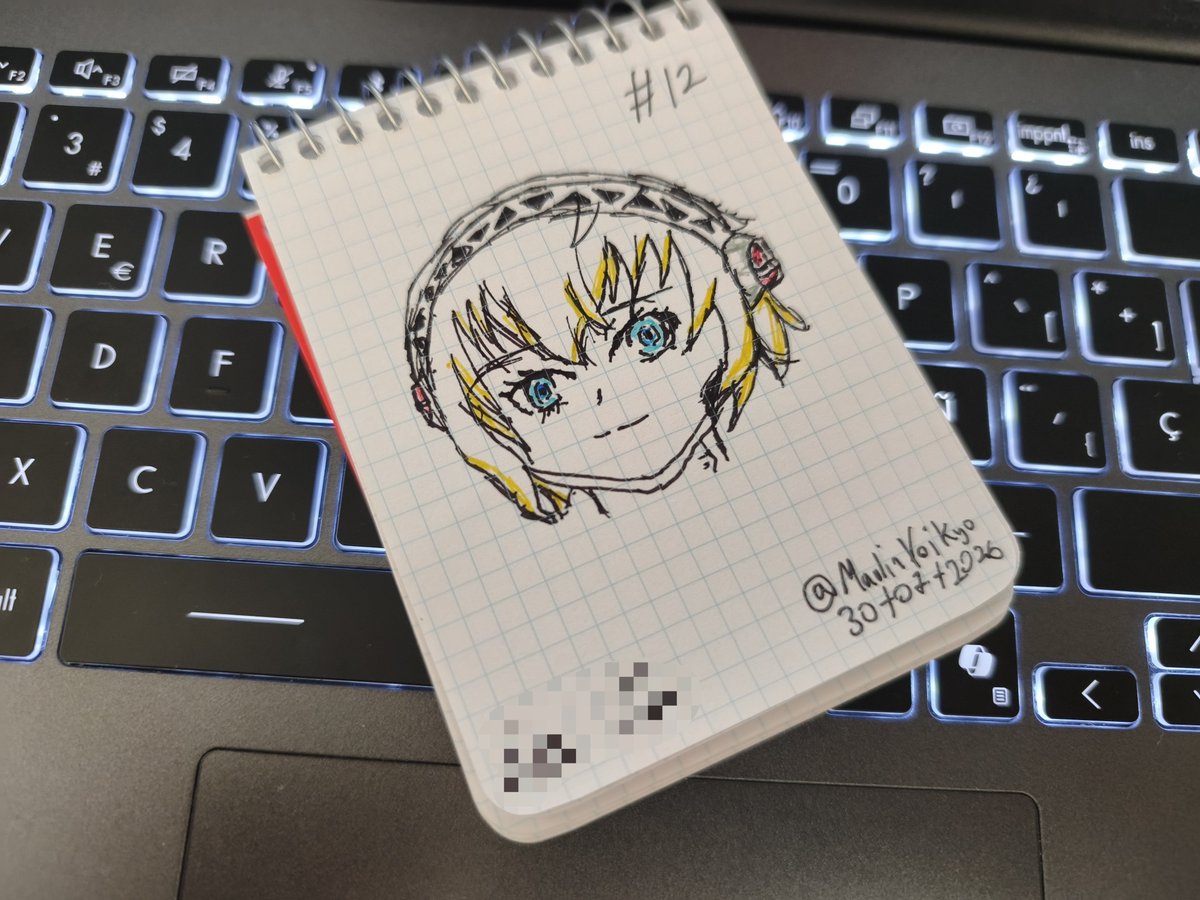 MaulinYoikyo's tweet photo. Doing sketches every day until I run out of pages - Day 12: Aigis

#Persona3fanart #persona3 #P3 #P3R #Aigis https://t.co/0FZICqpQaP