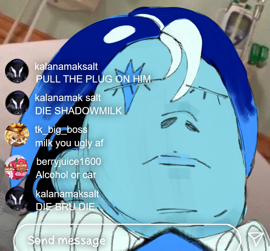 omeletetown's tweet photo. #cookierunkingdom ending leaked intense spoilers: chud milk dies https://t.co/Ji7iV4yNr4