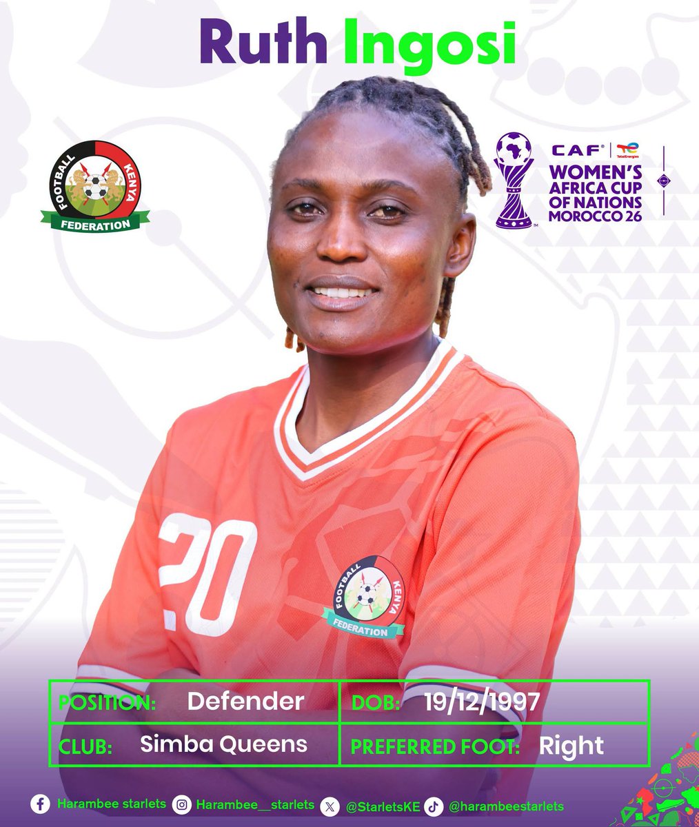 Makali_X's tweet photo. Screens are glowing in living rooms and sports joints everywhere. 50 million fans back home are ready to shout for every goal and cheer every save. Back our Queens through all ninety minutes and Stand with Harambee Starlets! #CheerForStarlets https://t.co/yYOiSY5K9s