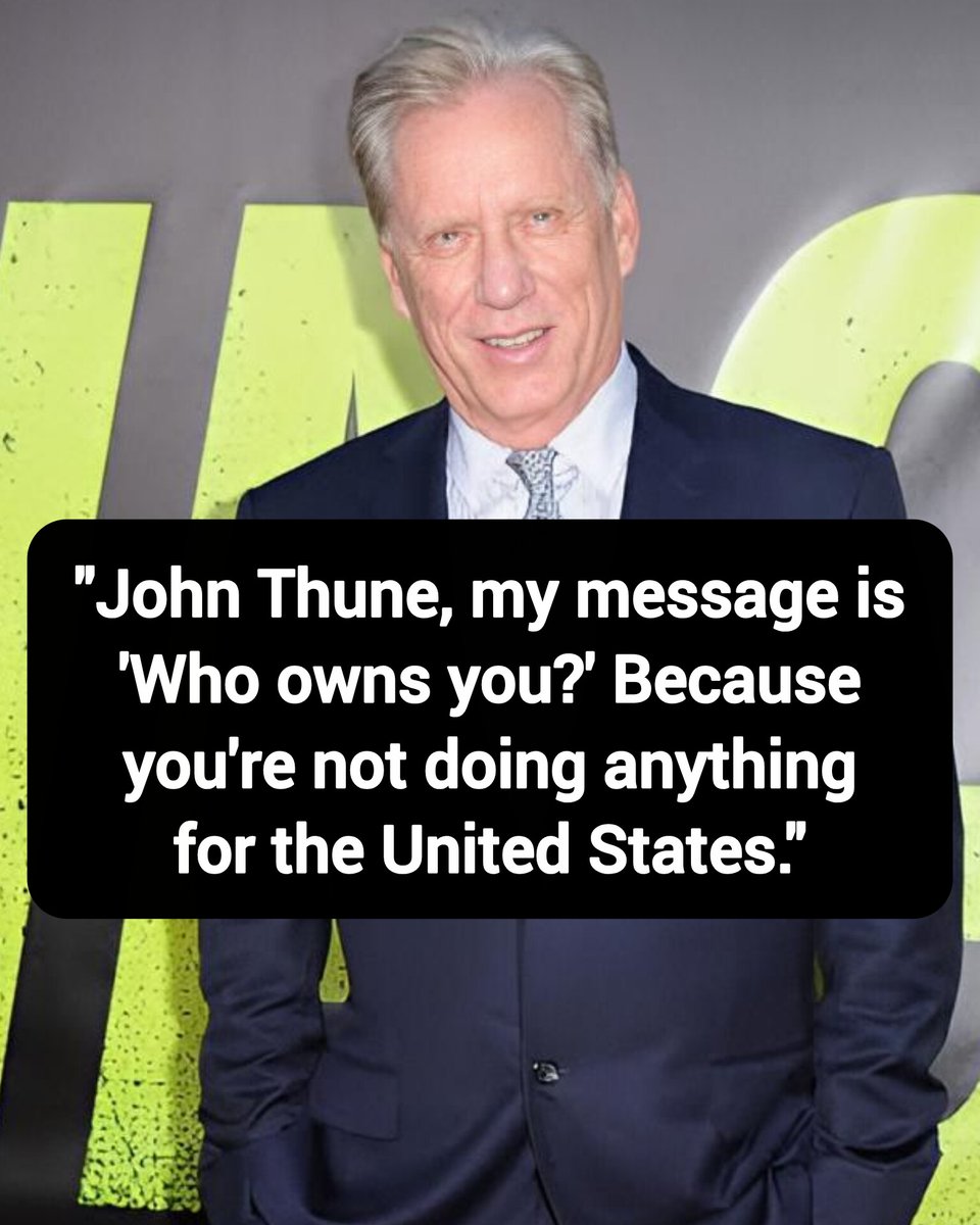 DavidJHarrisJr's tweet photo. James Wood: "John Thune, my message is 'Who owns you?' Because you're not doing anything for the United States."

Thoughts? https://t.co/NZIGcvWRIv