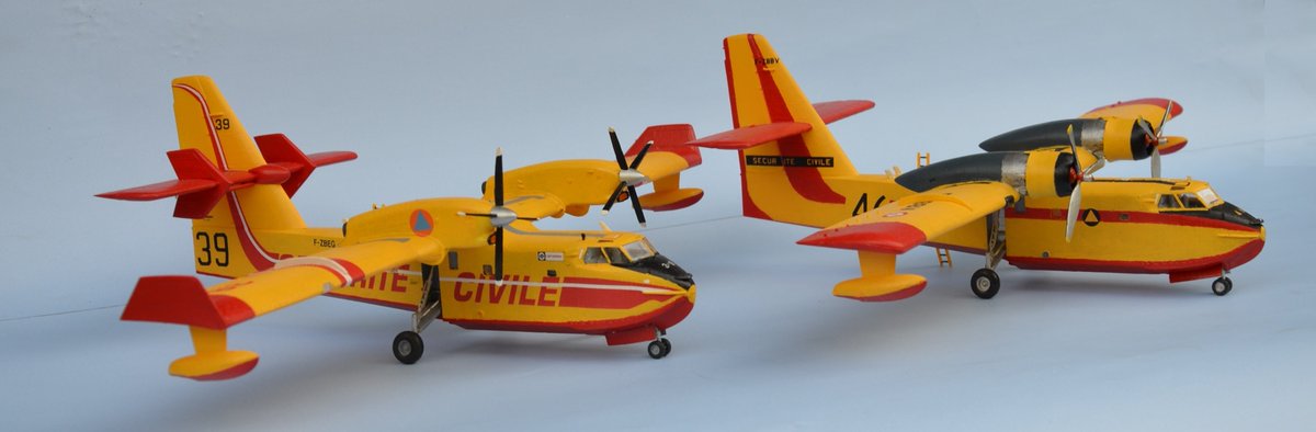 zyuzzz's tweet photo. @plantu C'est un canadair CL-215 (a droite sur la photo) qui est dessiné. 🤦 La France n'en a plus depuis longtemps.

Ceux de la sécurité civile sont des CL-415 (a gauche sur la photo) 😃 https://t.co/lEHeQCv70v