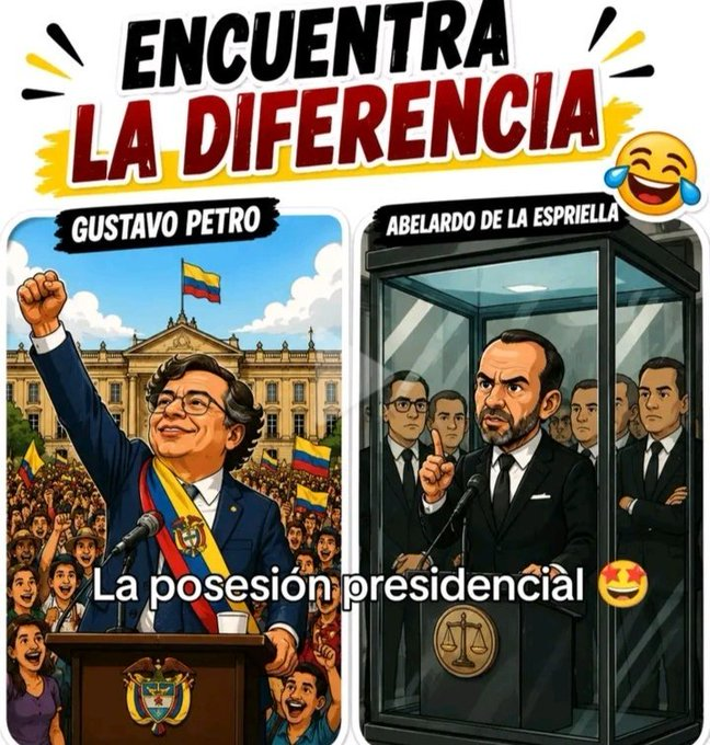 idelfon16905567's tweet photo. JAJAJAJAJAJA.. LO QUE NO LE GUSTA A LA NARCOPARAOLIGARQUIA RECALCITRANTE Y VENDE PATRIA. LA DIFERENCIA ES DE AQUÍ A LA CONCHINCHINA. GUSTAVO PETRO ES UN LÍDER NATURAL DEL PUEBLO. UN VERDADERO PATRIOTA RESTEADO CON SU PUEBLO Y EL PUEBLO RESTEADO CON ÉL Y POR ESO NO PUEDEN ACABARLO https://t.co/IyuLoqg4VI
