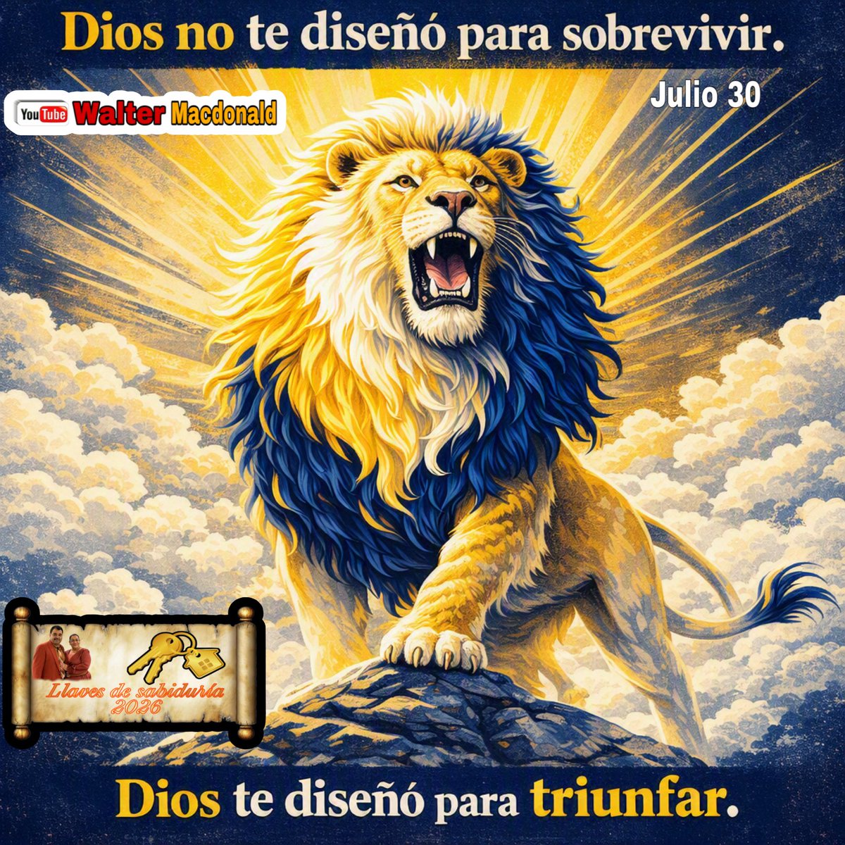 MacdonalWalter's tweet photo. Llaves de sabiduría #waltermacdonald https://t.co/AqMTo0QnAU