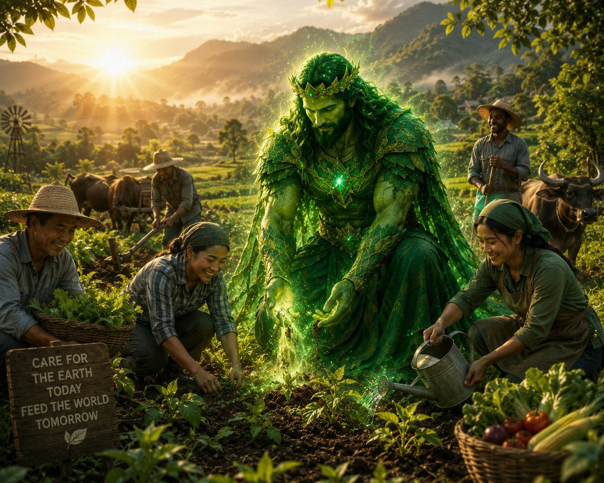 Green God tweet media