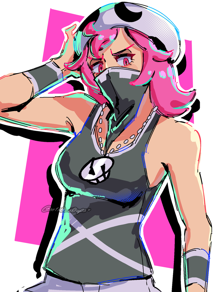 m1s0_s0ups's tweet photo. I swear back when i first played sun/moon i had a crush on the female team skull grunt https://t.co/OG8HNWoggJ