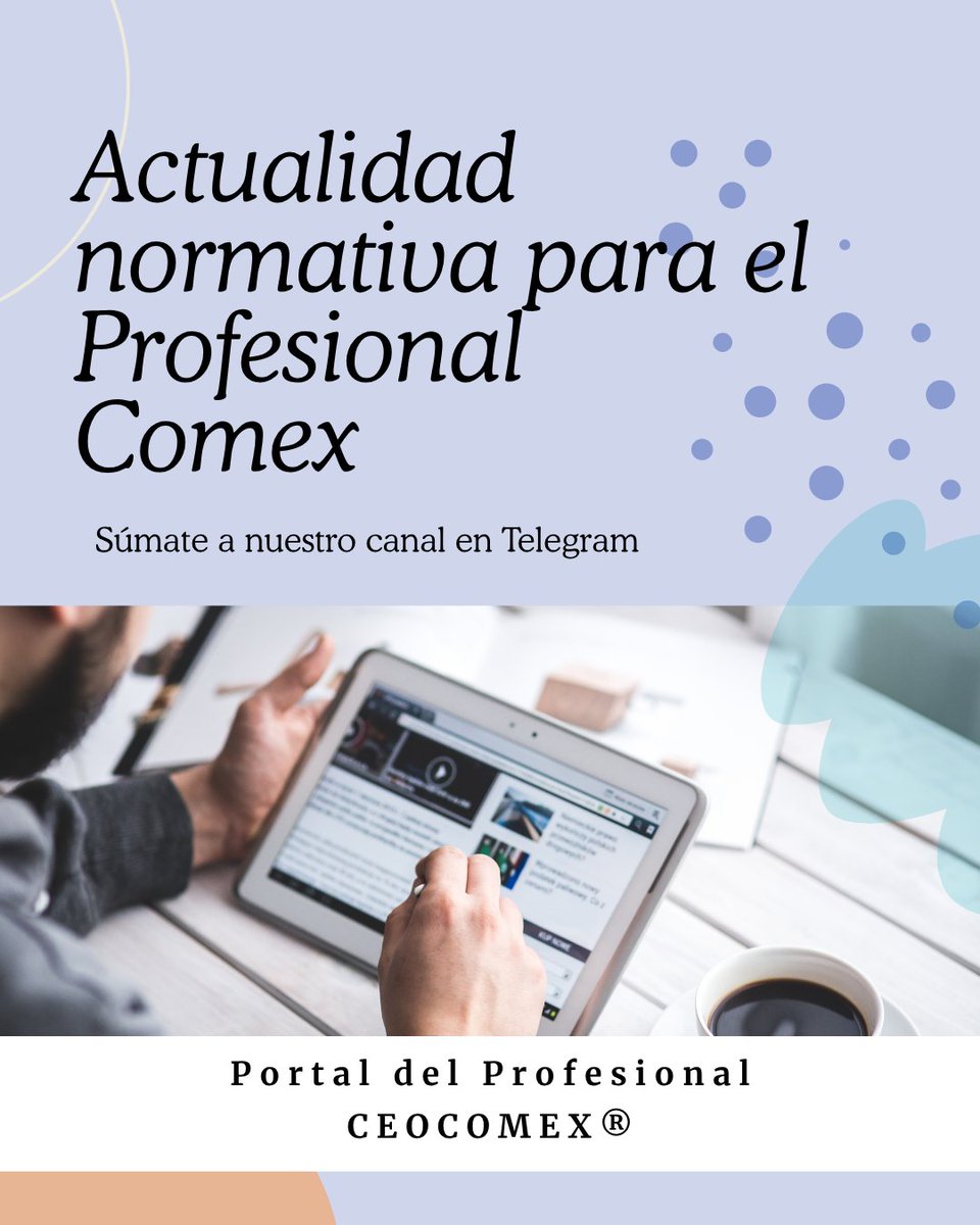 morinigog's tweet photo. 👉 Súmate hoy al Portal del Profesional CEOCOMEX® 
🟠Y comienza cada día informado, preparado y un paso adelante.
➡️Escanea el QR o unite a través del enlace en la Bio 

Descubre el comercio exterior a través de sus normas. https://t.co/C4tHZ3mXSA