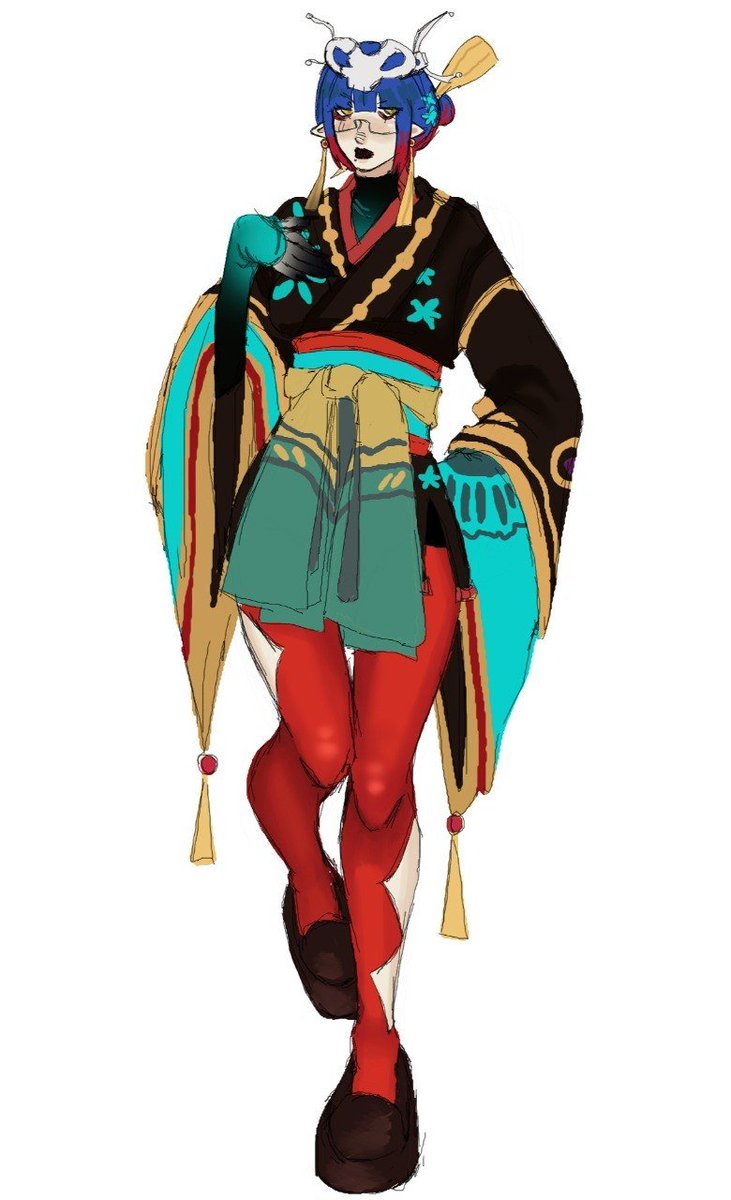 RaumiSenjo's tweet photo. My bleach oc in festival attire
#Bleach #oc https://t.co/Q9y3V87kmN