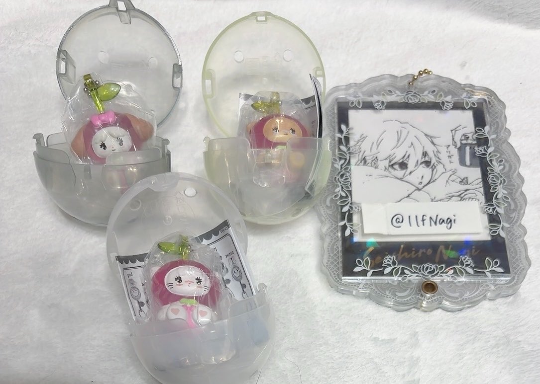 11fNagi's tweet photo. mikko なかよしさくらんぼスイング 交換 譲渡

譲: ムース スフレ ラテ

求: キャミー パフ(身内分) 各1 or 異種めじるし･チャーム類

全て決めたいのでお返事お時間いただきます
交換＋譲渡◎

新宿手渡し優先、郵送は2点〜

お気軽にお声掛けください https://t.co/Mwn0eq0nmc