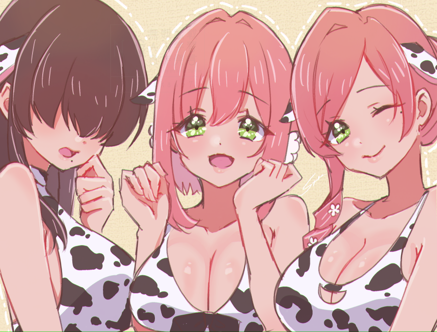 syuuka617's tweet photo. ホルスタインの者🐄
 #100カノファンアート https://t.co/idNkX15D24