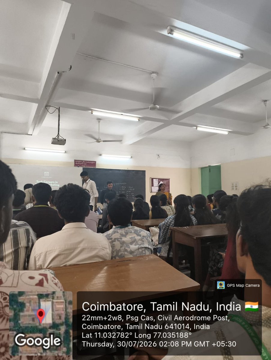 PSGCAS1's tweet photo. Department of COMPUTER TECHNOLOGY  in association with Institutions Innovation Council  organized a Informative session on " Beyond Coding : Tech Careers In Digital Marketing" on 30/07/2026.

#iic #iicpsgcas #mic #innovationcell #aicte https://t.co/ryLg2riqff