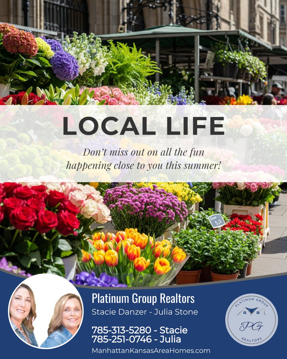StacieDanzer's tweet photo. July is packed with some of the best community events of the year! 

If you've been dreaming of living closer to the action, whether it's summer festivals, farmers' markets, or fireworks, this could be the perfect time to make your move.

Send a DM to start the search! https://t.co/DxMzOJNyFI