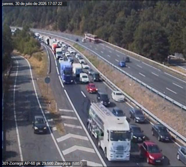 trafikoaEJGV's tweet photo. 🔴 8 km-ko #Autopilaketak #AP68 35 Km #Zuia-n Gasteizko norantzan #Bide_lanak direla eta.
➡️❌2 errei ITXITA.
🔴 8 km de retenciones en #AP68 Pk 35 #Zuia sentido Vitoria-Gasteiz por obras.
➡️❌2 carriles CORTADOS.
☎️011
#Trafikoa #Uda26 https://t.co/SJ8rPqF9MP