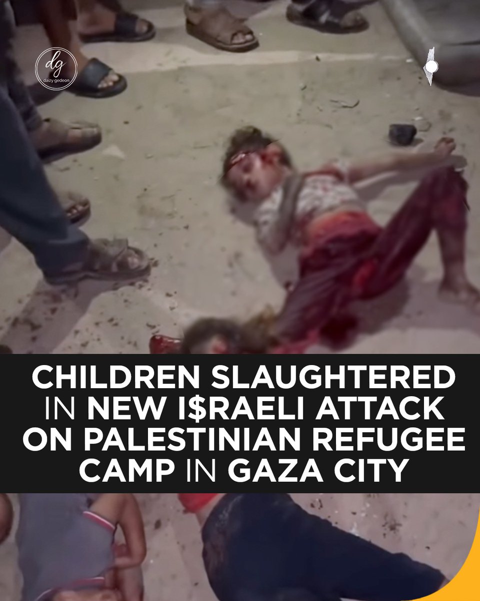 DaizyGedeon's tweet photo. "THEY #BOMBED US... AND NO ONE IS LEFT ALIVE."
7-year-old #ShamAlHarazeen just survived her FOURTH #Israeliairstrike in #Gaza. 10 of her family members were killed instantly.
Children shouldn't be counting dead relatives. End the horror now.
#Gaza #CeasefireNow https://t.co/eY9o3m4rcP
