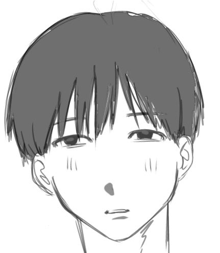 tttt__3030's tweet photo. これは風呂入ってない髪ぺたぺたマユウラ https://t.co/6lYiKuvKBM