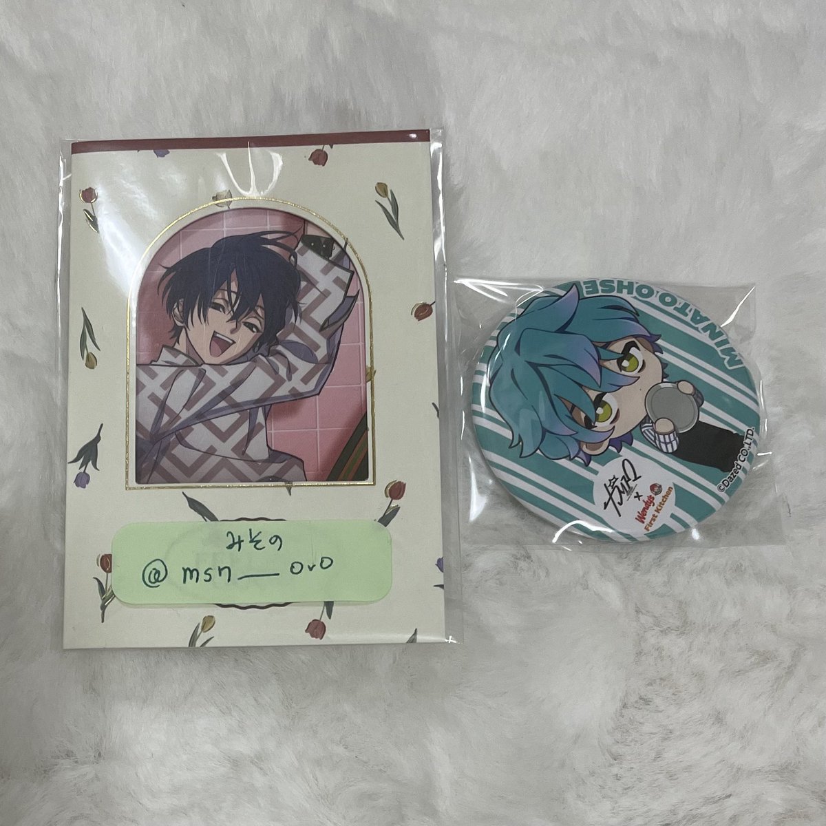 msn___OvO's tweet photo. 【交換/譲渡】カリスマ 缶バッジ チェキ アクスタ みあげてすたぁ ウェンディーズ ローソン

譲：大瀬

求：同異種依央利

📮郵送＞＞ツアーお手渡し

💚異種は希望数に達していた場合お断りする可能性もございますが、なんでも検討させていただきます。お気軽にお声掛けください🙇‍♂️ https://t.co/J0pg5yKNRh
