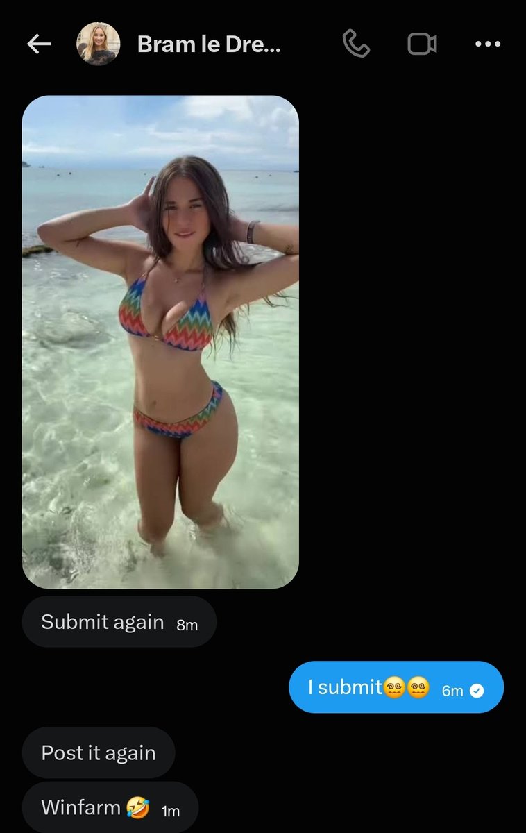 Jay273827's tweet photo. @Bram_leDresseur made me submit again, it only took one pic this time. He ordered me to submit and i listened like the good boy I am😵‍💫😵‍💫 

#winfarm #wankbattle #wankchat #goon #humiliated #humiliation https://t.co/7qrGvnxvpa